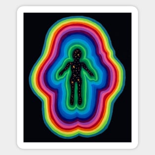 Colorful Aura Sticker